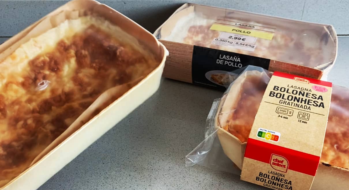 Lasañas de carne - La mesa del Conde