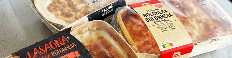 lasañas de carne de Supermercado lasañas de carne de Supermercado
